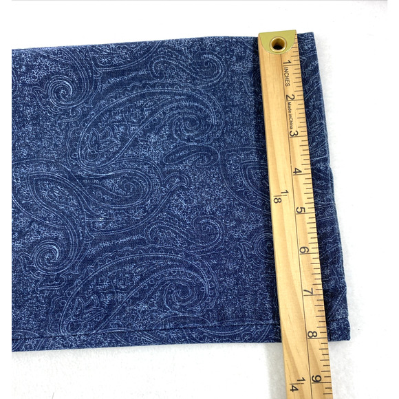 Lee Classic Fit Jeans Womens Size 14‎ Dark Wash Paisley Print Straight Stretch - Picture 11 of 12